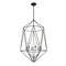 Z-Lite Geo 6 Light Chandelier, Matte Black 918-35MB-CH - alternate 4